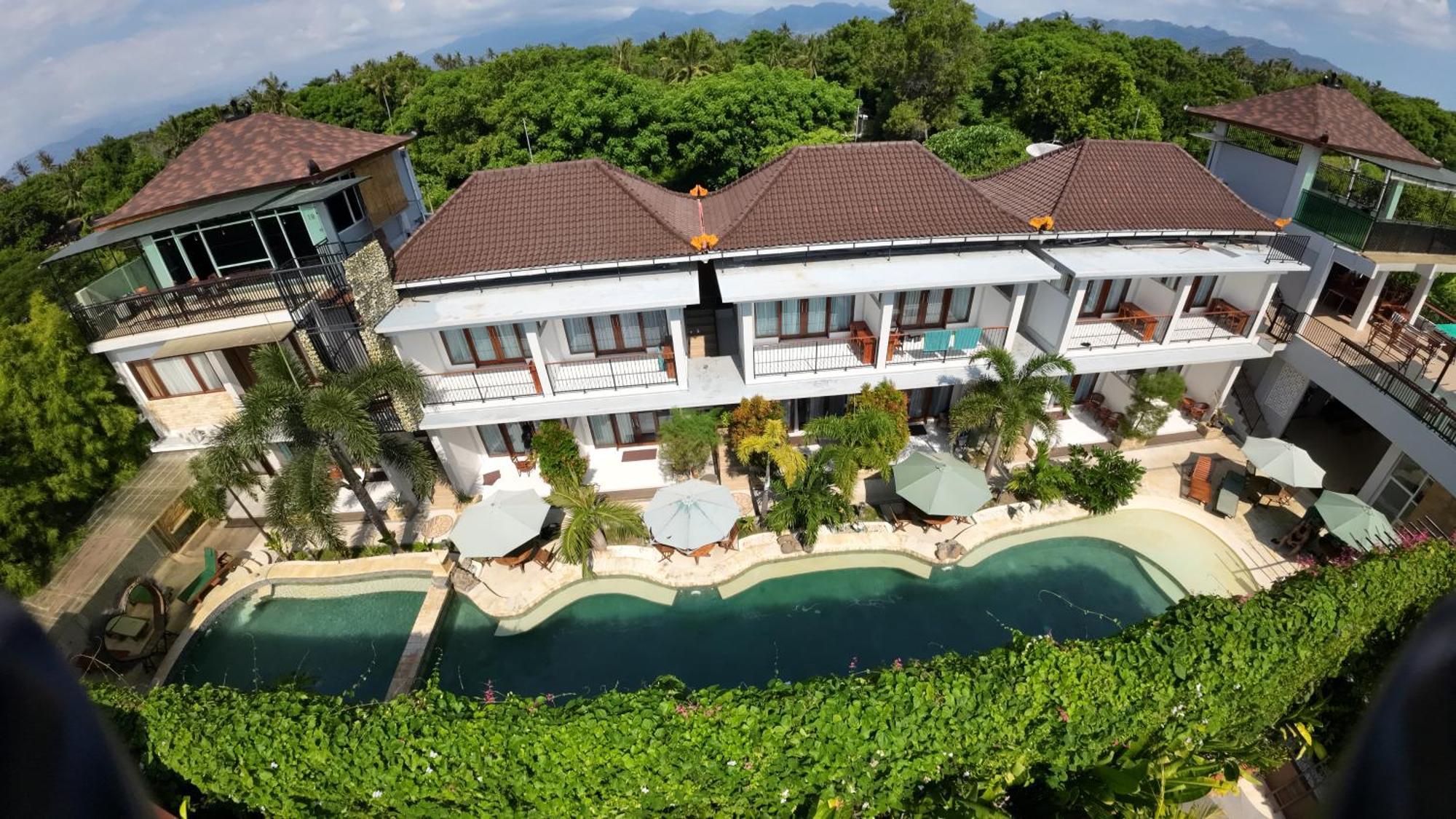De Padma Gili Air Hotel Екстериор снимка